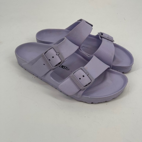 Birkenstock Shoes - Birkenstock Arizona Essentials Lavender Purple Sandals Women's Size 38